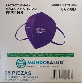 Mascara FFP2 Roxa x25