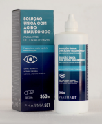 Pharmaset Soluo Lentes Contacto c Hialurnico 360ml