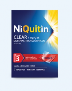 Niquitin Clear 3 7mg/24h Sistemas Transdrmicos x14
