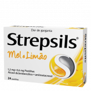 Strepsils Mel e limão