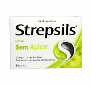 Strepsils Limo Sem Acar 0,6/ ,2 mg Pastilhas x16