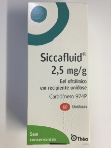 Siccafluid  2,5 mg/g Gel Oftlmico Gotas 0,5g x60