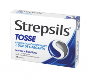 Strepsils Tosse 1,2/0,6mg Pastilhas x36