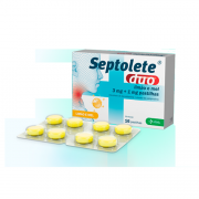Septolete Duo limo e mel, 3/1 mg x 16 pst