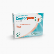 Butilescopolamina Conforpam MG, 10 mg Blister 40 Unidade(s) Comp revest, 10 mg x 40 comp rev