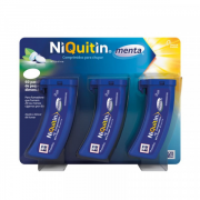 Niquitin Menta , 2 mg Recipiente multidose 60 Unidade(s) Comp chupar, 2 mg x 60 comp chupar
