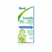 Tussilib MG, 6 mg/ml Frasco 200 ml Sol oral