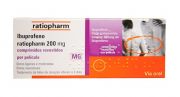 Ibuprofeno Ratiopharm MG 200mg 20 comp revest peli