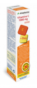 Arkopharma Vitamina C + Zinco Comp Efervescente x20