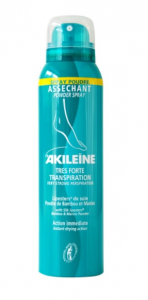 Akileine Transpirao Spray P Absorvente 150ml