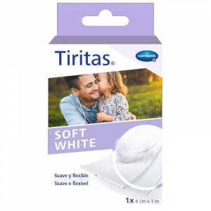 TIRITAS SOFT WHITE 6*1