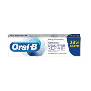Oral-B Gengivas & Esmalte RepairPasta dentfrica branqueadora 75 ml com Oferta de 25 ml