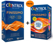Control Finíssimo Preservativos x12 + Oferta Finíssimo EasyWay Preservativos x10