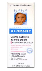 Klorane Bebe Cr Nutri Cold Cream 50ml
