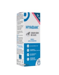 Hyabak Sol Hidratante/Lubrificante Olhos/Lentes 15ml