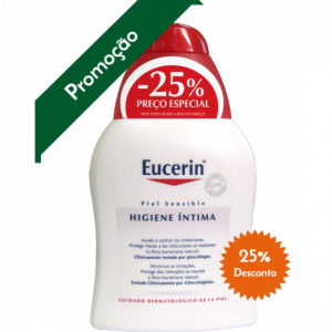 Eucerin Psensivel Hig Intima 250ml -25%