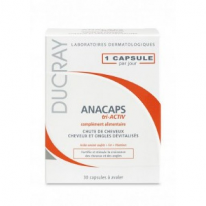 Ducray Anacaps Tri-Activ Capsx30