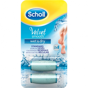 Scholl Velvet Smooth Wet Dry Recarga Lima Eltrica x2