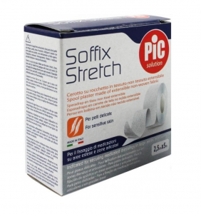 Pic Soffix Stretch Adesivo Extensvel Rolo 2,5Cmx5M