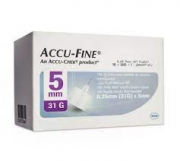 Accu-Fine Agulha Ins 5mm 31G x100 RF8846