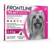Frontline Tri-Act XS Cão 2-5kg Solução 0,5ml x3