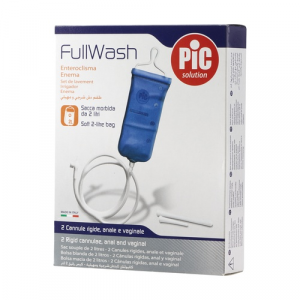 Pic FullWash Sistema de lavagem Bolsa 2 l PVC + Cnula anal + Cnula vaginal