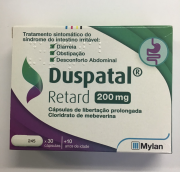 Duspatal Retard, 200 mg x 30 cáps lib prol