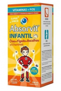 Absorvit Infantil leo Fgado Bacalhau + Vitaminas Xarope 150ml