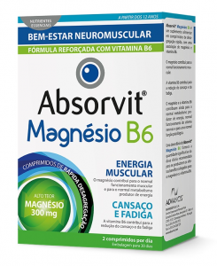 Absorvit Magnsio + Vit B6 Comp x60