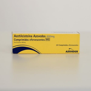 Acetilcistena Azevedos MG, 600 mg x 20 comp eferv