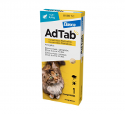 AdTab Comp >2-8Kg 48Mg Gato, 48 mg comp mast VET