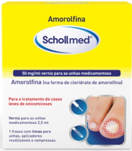 Amorolfina Schollmed 50mg/ml Verniz 2,5ml