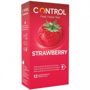 Control Strawberry Preservativos X12