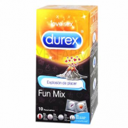 Durex Fun Mix Preservativos x10