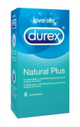 Durex Natural Plus Preservativos x6