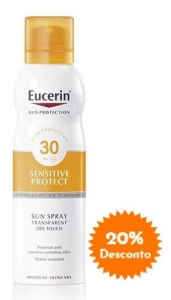 Eucerin Sunbody Spray Toque Seco SPF30+ 200ml -20% Desconto