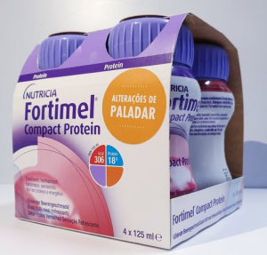 Fortimel Compact Protein Frutos Vermelhos Sensao Refrescante Sol 125ml x4