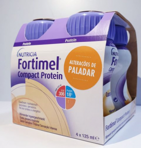 Fortimel Compact Protein Gengibre Tropical Sensao Intensa 125ml X4