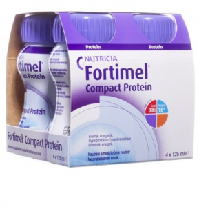Fortimel Compact Protein Neutro Sol 125ml x4