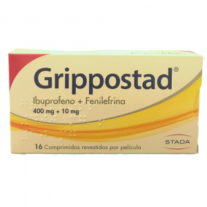 Grippostad , 400 mg + 10 mg Blister 16 Unidade(s) Comp revest pelic, 400 mg + 10 mg x 16 comp rev