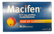 Macifen 8,75 mg Pastilhas x24