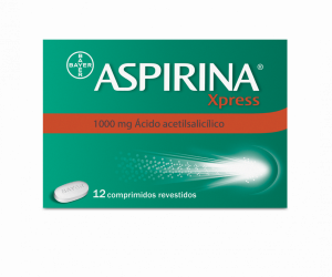 Aspirina Xpress, 1000 mg x 12 comprimidos revestidos