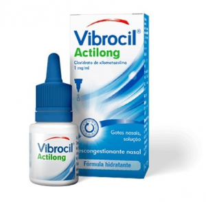 Vibrocil Actilong 0,5 mg/ml Sol Nasal Conta-gotas 10ml